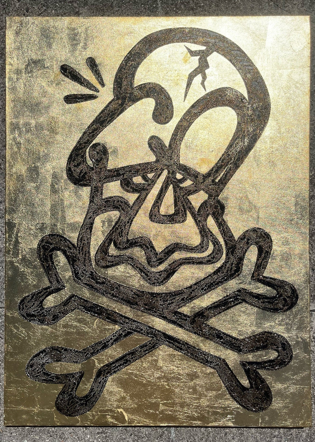 Golden Bones 40"x 30"